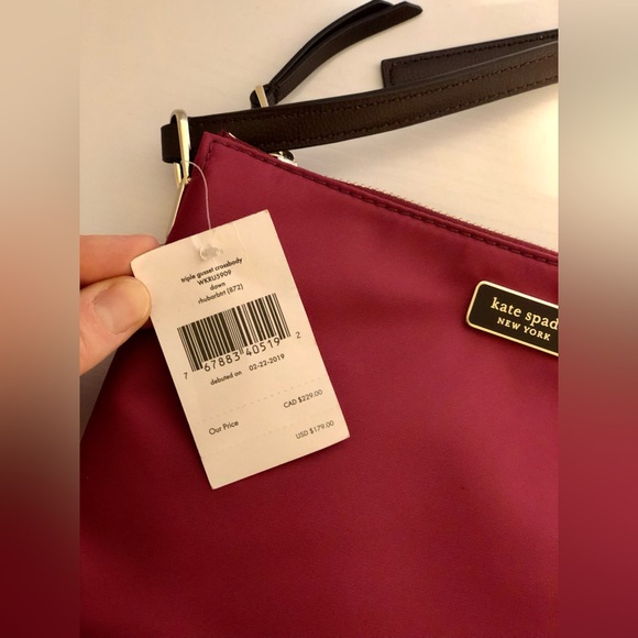 NWT — KATE SPADE Dawn Triple Gusset Crossbody - Picture 6 of 7